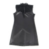 Subblime - 957544 Robe En Cuir Col Dentelle Noire S/M